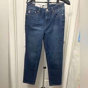 Seven7 Women's Straight Leg Blue Jeans